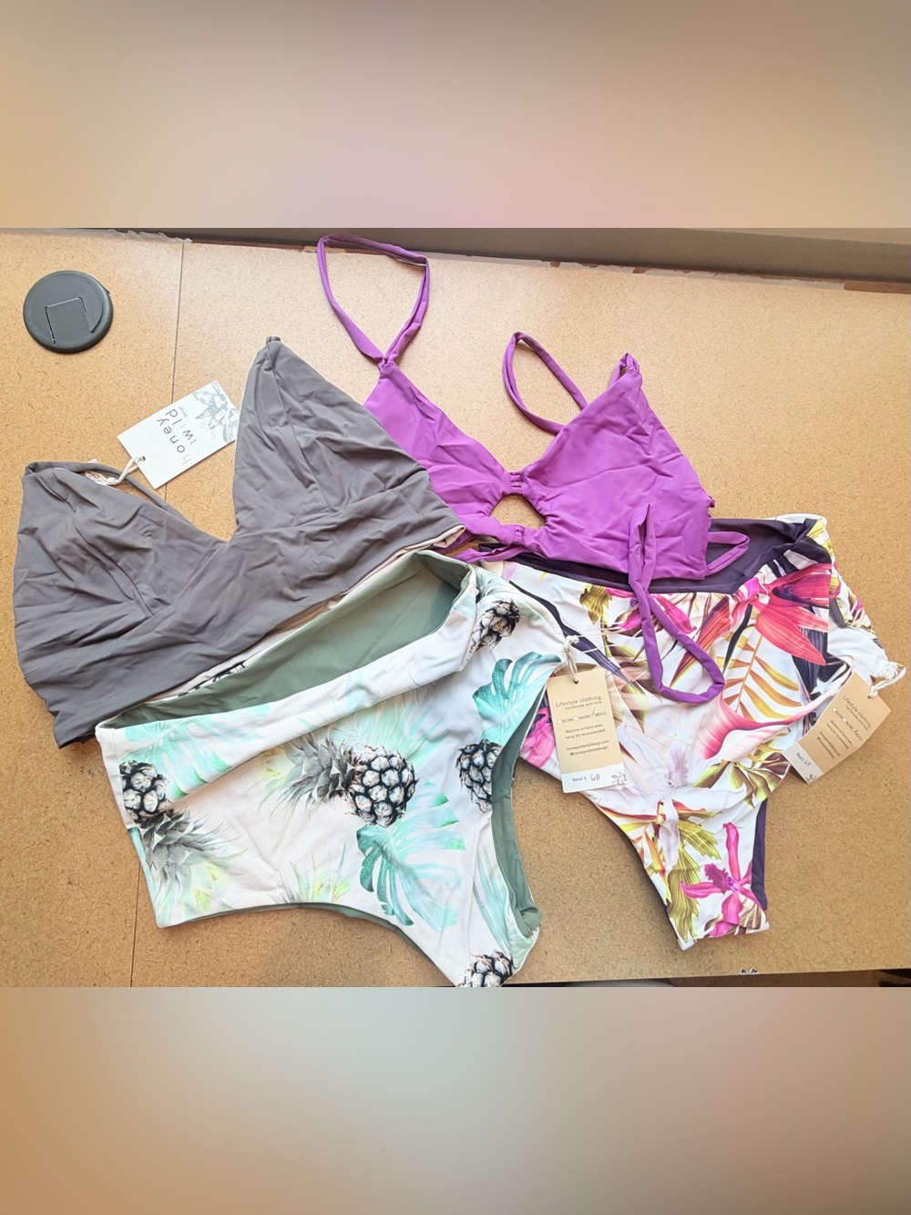 Lot of Honey Wild Handmade in Hawaii Bikinis